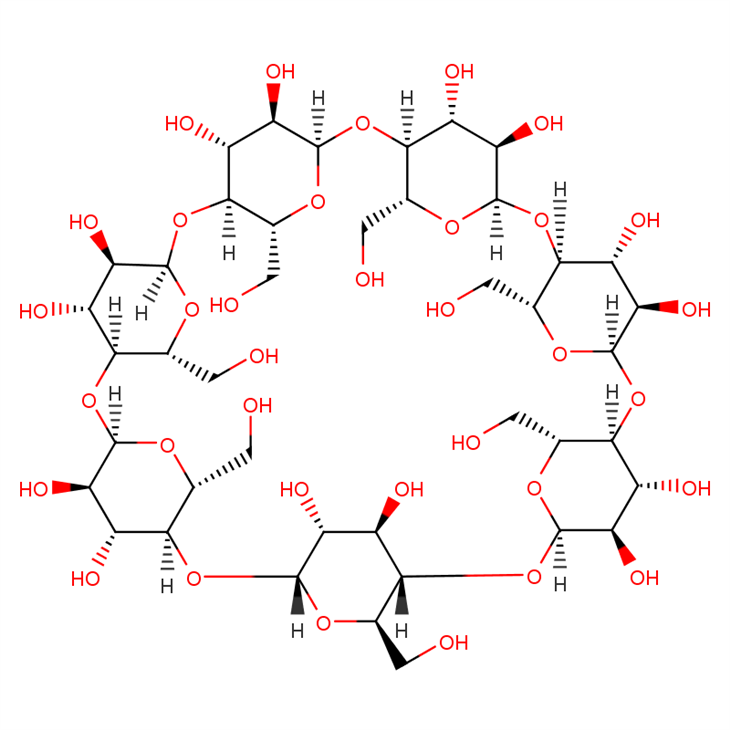 Beta-Cyclodextrin ( -Cyclodextrin) CAS #7585-39-9